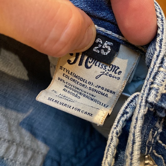 Miss Me boot cut jeans tween or tiny adult - Picture 9 of 11